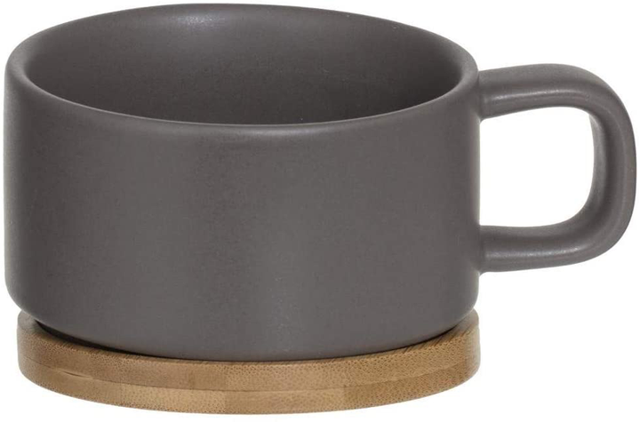 Dzbanek do herbaty Secret de Gourmet Natural z filiżanką ciemnoszary 800 ml (3560233785114) - obraz 5