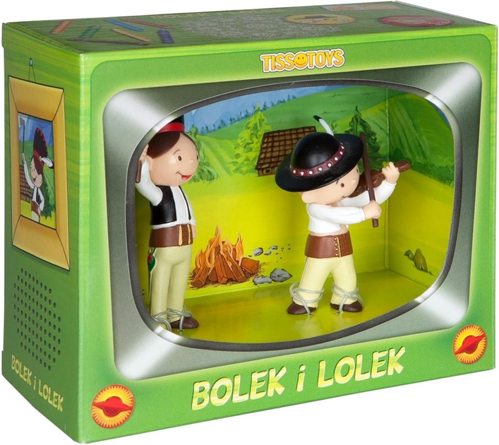 Zestaw figurek Tisso Toys Bolek i Lolek Góral 2 szt (5903263470519) - obraz 1