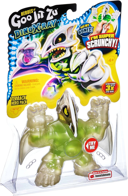 Figurka TM Toys Goo Jit Zu Dino X-Ray Terrack 12 cm (0630996411902) - obraz 1