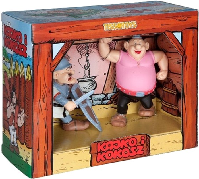 Zestaw figurek Tisso Toys Kokosz i Kapral 2 szt (5903263470618) - obraz 1