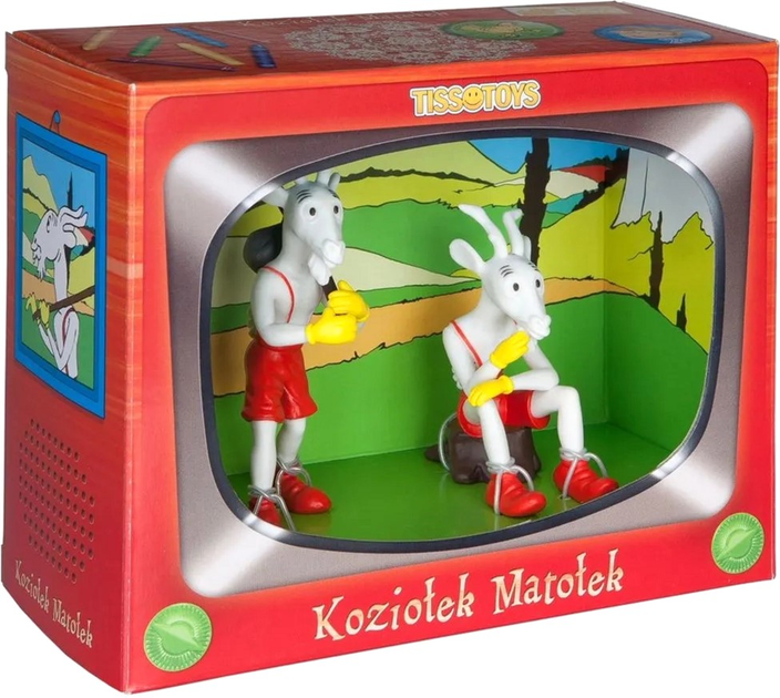 Zestaw figurek Tisso Toys Koziołek Matołek 2 szt (5903263470557) - obraz 1