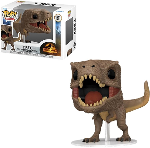 Figurka Funko Pop Movies Jurassic World 3 T-Rex 10 cm (0889698622226) - obraz 1