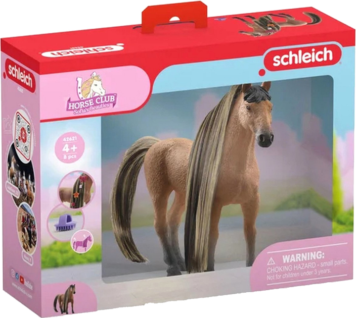 Фігурка Schleich Horse Club Sofia's Beauties Прекрасний кінь Ахал Теккінер 12.5 см (4059433652122) - зображення 1