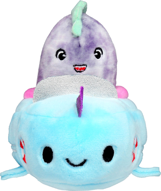 М'яка іграшка Kellytoys Squishmallows Squishville Міні звірятко Чуї з транспортним 5 см (0191726411505) - зображення 2