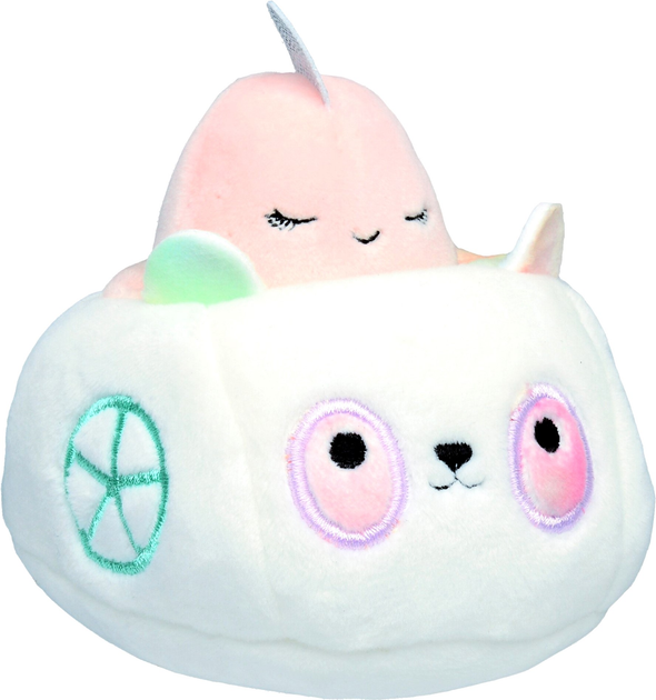 Maskotka Kellytoys Squishmallows Squishville Mini zwierzątko Evie z transportem 5 cm (0191726410140) - obraz 1