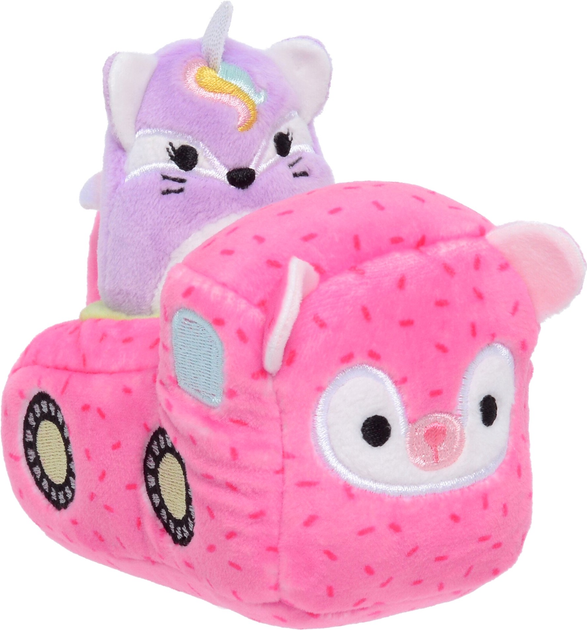 М'яка іграшка Kellytoys Squishmallows Squishville Міні звірятко Шард з транспортним 5 см (0191726411475) - зображення 1