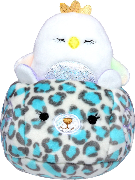 М'яка іграшка Kellytoys Squishmallows Squishville Міні звірятко Серена з транспортним 5 см (0191726410119) - зображення 2