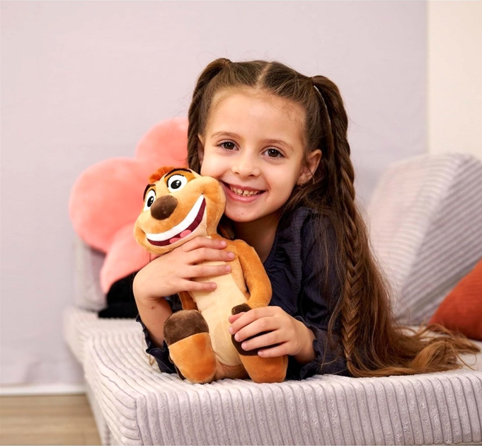 Maskotka Simba Disney Król Lew Timon 25 cm (5400868025811) - obraz 4
