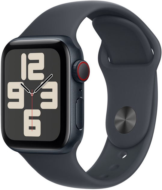 Ремінець Apple Sport Band для Apple Watch 46mm M/L Midnight (MYG13) - зображення 1