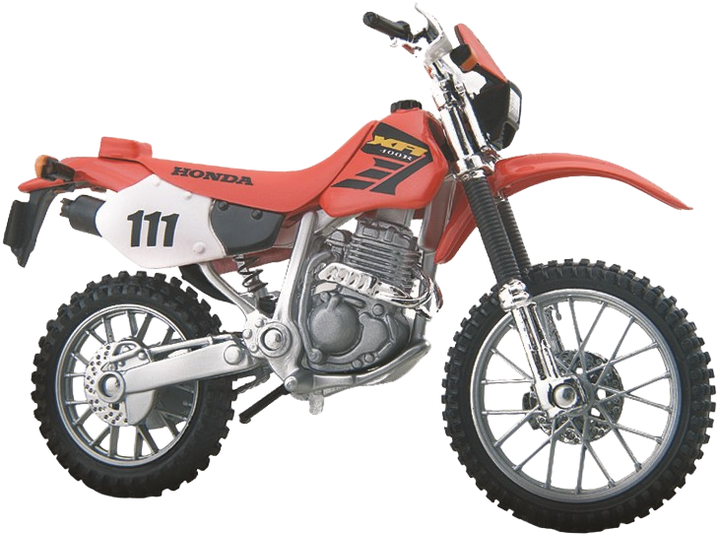 Model motocykla Maisto Honda XR400R z podstawką 1:18 (5907543775578) - obraz 1