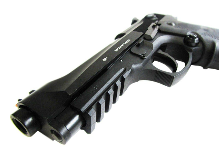 Пневматичний пістолет Borner Sport 331 Blowback метал - зображення 6
