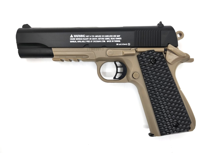 Пневматический пистолет пружиный Crosman Colt 1911 KIT - изображение 3