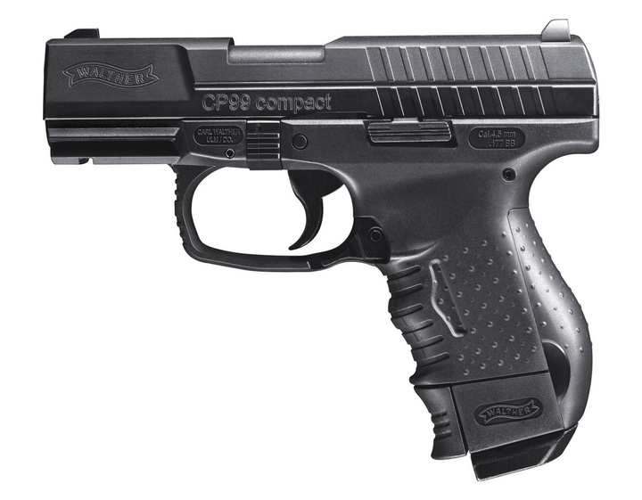 Пневматичний пістолет Umarex Walther CP99 Compact Blowback black (5.8064) - зображення 2