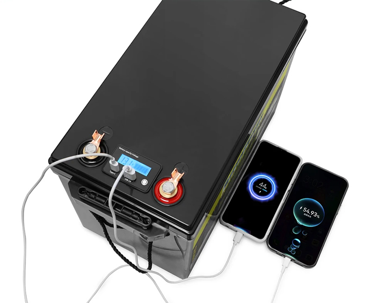 Аккумулятор LiitoKala LiFePO4 LCD 12V 200Ah (2400Wh) со встроенным BMS, 4000+ циклов - изображение 7