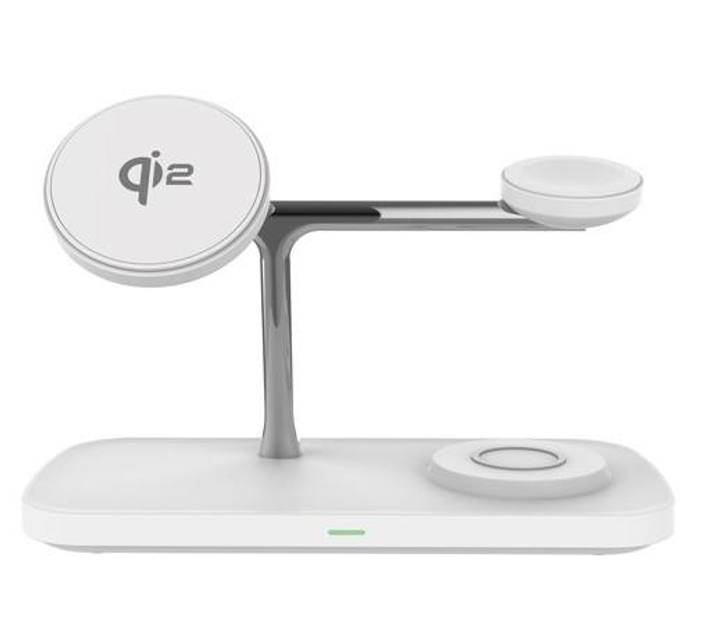 Беспроводная зарядная док-станция Qi2, 15W (магнитная зарядка MagSafe ...