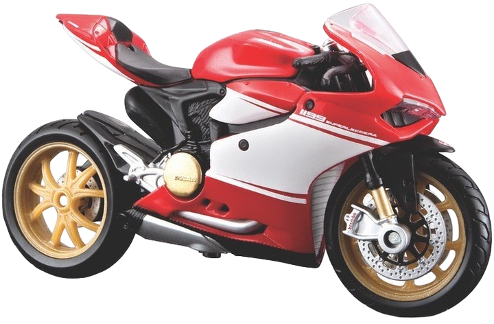 Модель мотоцикла Maisto Ducati 1199 Superleggera з підставкою 1:18 (5907543772553) - зображення 1