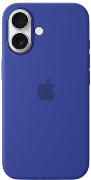 Чохол Apple iPhone 16 Silicone Case MagSafe Ultramarine (MYY63) - зображення 3