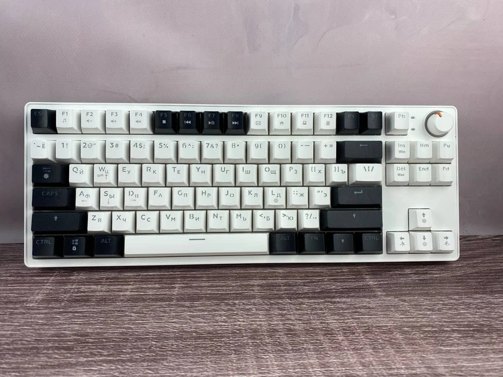 Механічна клавіатура Cyberlynx ZA87 (87 клавіш, RGB, USB Type-C