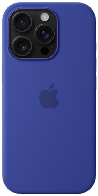 Etui Apple iPhone 16 Pro Silicone Case MagSafe Ultramarine (MYYP3) - obraz 4
