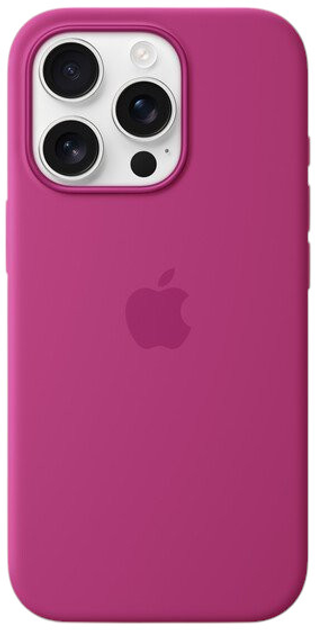 Чохол Apple iPhone 16 Pro Max Silicone Case MagSafe Fuchsia (MYYX3) - зображення 3