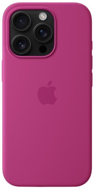 Чохол Apple iPhone 16 Pro Max Silicone Case MagSafe Fuchsia (MYYX3) - зображення 4