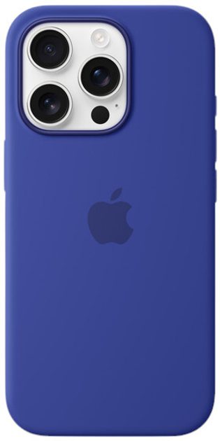 Etui Apple iPhone 16 Pro Max Silicone Case MagSafe Ultramarine (MYYY3) - obraz 3