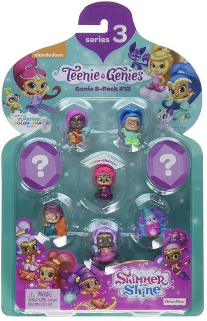 Zestaw figurek Mattel Teenie Genies Series 3 No 12 8 szt (0887961526486) - obraz 1