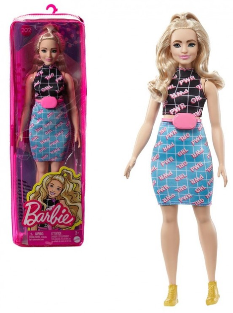 Lalka Barbie Fashionistas Modne przyjaciółki w kolorowym kostiumie 27 cm (0194735093991) - obraz 1