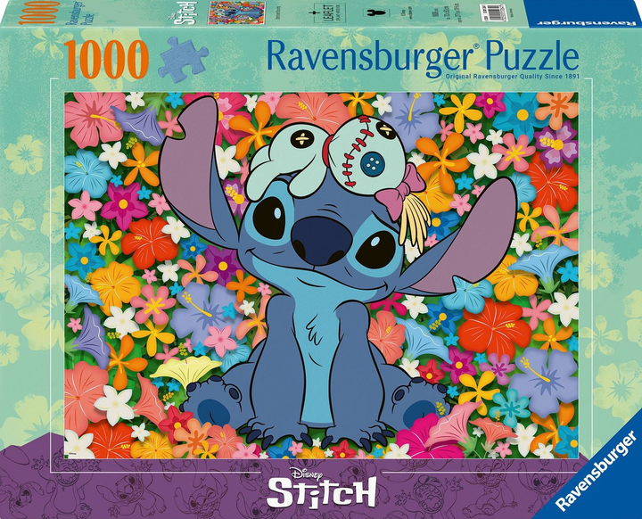 Пазл Ravensburger Стіч 70 x 50 см 1000 деталей (4005555012641) - зображення 1