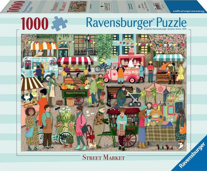 Пазл Ravensburger Ярмарок 70 x 50 см 1000 деталей (4005555012603) - зображення 1