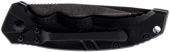 Nóż automatyczny sprężynowy Boker Intention II Tanto Black (23731113) - Zdjęcie 3 Nóż automatyczny sprężynowy Boker Intention II Tanto Black (23731113) - obraz 3