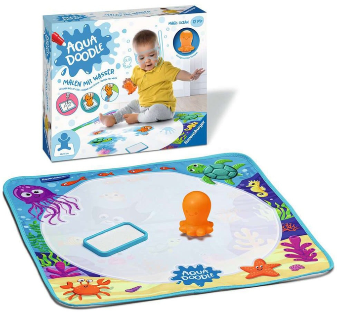 Mata do rysowania Ravensburger Ministeps: Aqua Doodle Magic Ocean (4005556045686) - obraz 2