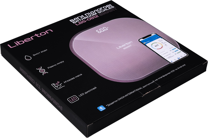 Весы напольные LIBERTON LBS-0812 Smart - изображение 6