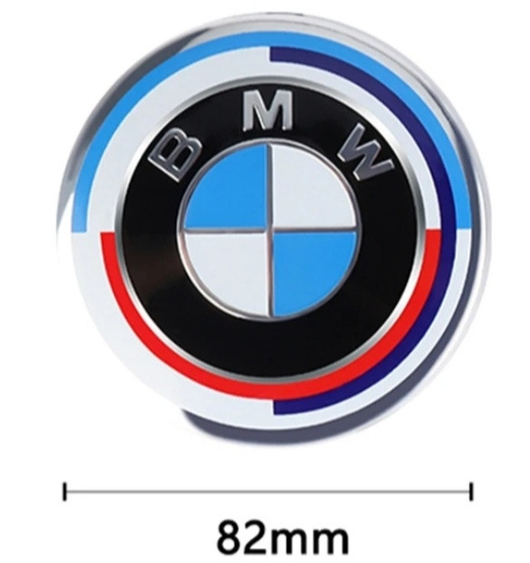 Логотип Эмблема BMW 82мм Перформанс Юбилейная 50 лет 51 148 132 375 ...