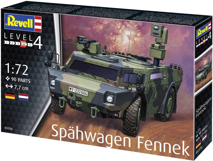 Model do sklejania Revell Spahwagen Fennek 1:72 (4009803033563) - obraz 1