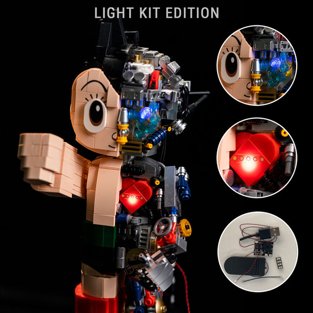 ゲームキャラクター BIG SCALE X-RAY FULL COLOR ASTRO BOY Astro Boy X-Ray Full-Zip Hoodie With Crying Astro Eyes