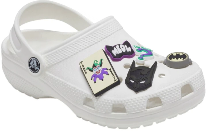 Przypinki do butów Crocs Jibbitz Batman 5 szt Wielokolorowe (0196265357062) - obraz 3