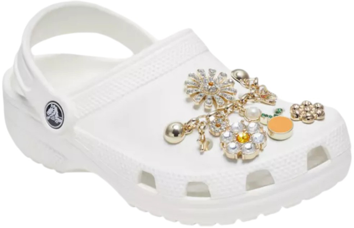 Джибітси Crocs Everything Nice Gem Mix 5 шт Золотисті (0196265413737) - зображення 2