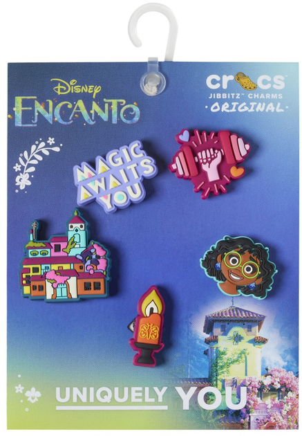 Przypinki do butów Crocs Jibbitz Encanto 10011551 5 szt Wielokolorowe (0196265356959) - obraz 4