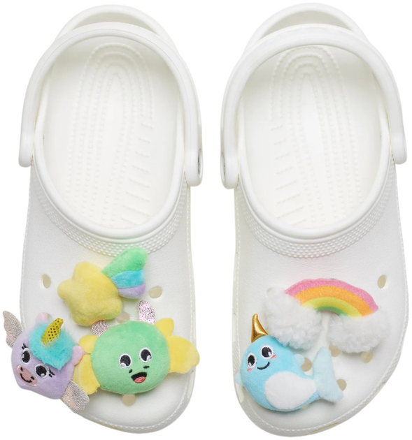 Джибітси Crocs Magical Plush Friends 10012954 5 шт Різнокольорові (0196265615902) - зображення 2