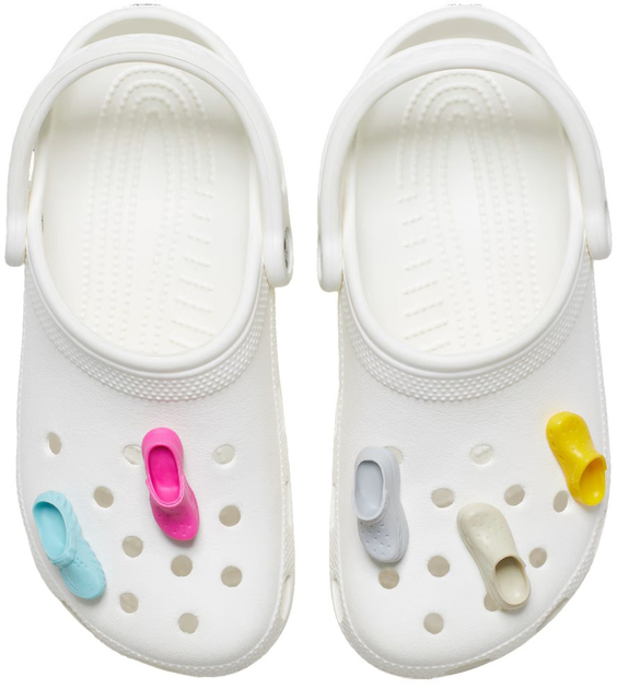 Przypinki do butów Crocs Jibbitz Silhouette 10013716 5 szt Wielokolorowe (0196265824861) - obraz 3