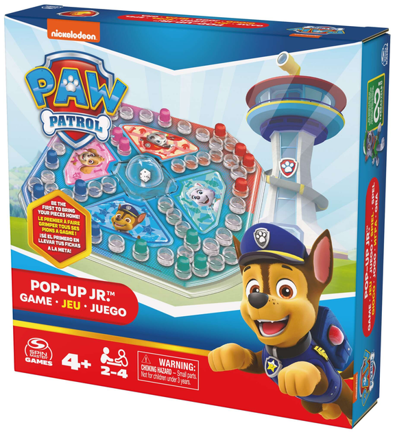 Настільна гра Spin Master Щенячий Патруль Pop Up Junior (0778988461761) - зображення 3