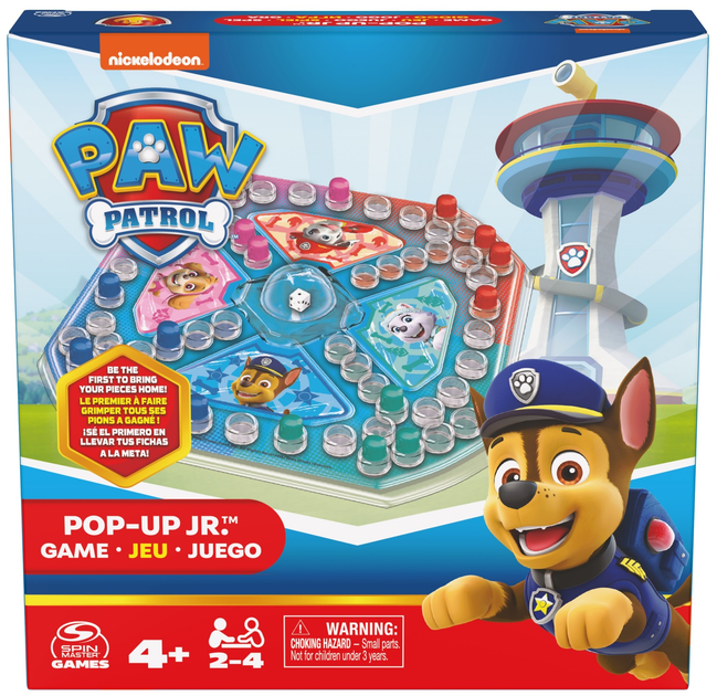 Настільна гра Spin Master Щенячий Патруль Pop Up Junior (0778988461761) - зображення 4