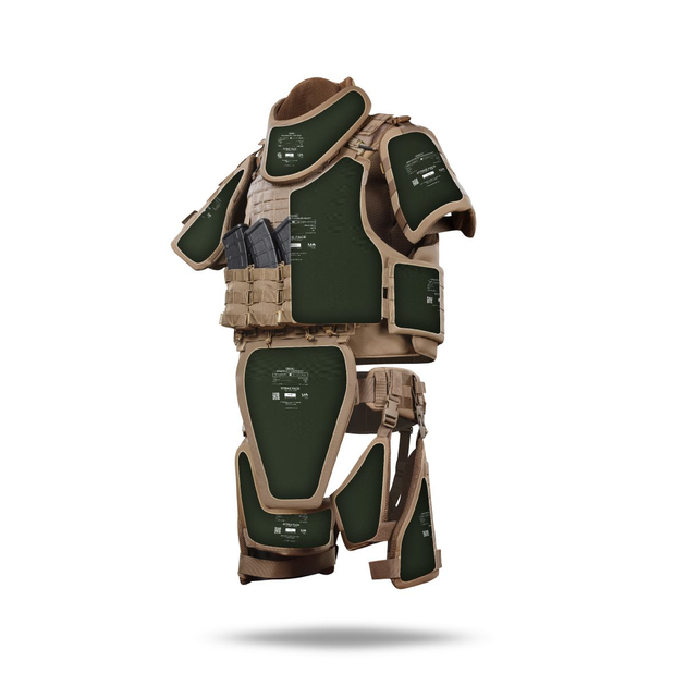 Бронекостюм A.T.A.S. (Advanced Ukrarmor Tactical Armor Suit) Level I. Класс защиты – 1. Койот. L/XL - изображение 2