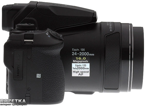 Фотоаппарат Nikon Coolpix P900 Black (VNA750E1) купить на ROZETKA