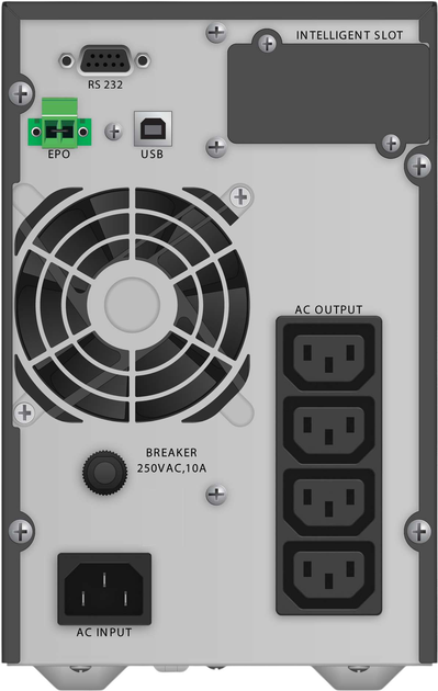 UPS PowerWalker VFI 1000 TG (10122041) - obraz 2