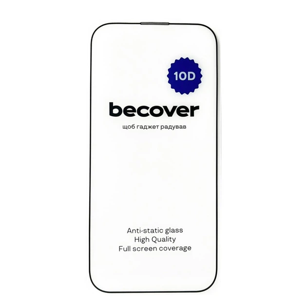 Скло захисне BeCover Apple iPhone 14 Pro Max 10D (711328)[79380] - зображення 3