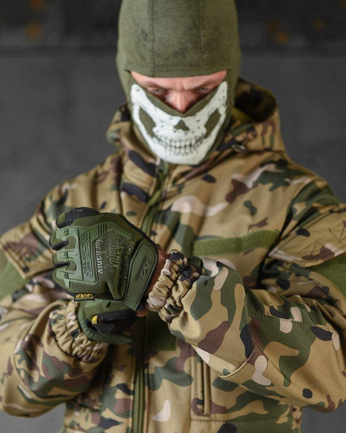 Тактический демисезонный костюм SoftShell 4XL мультикам (52035) - изображение 8