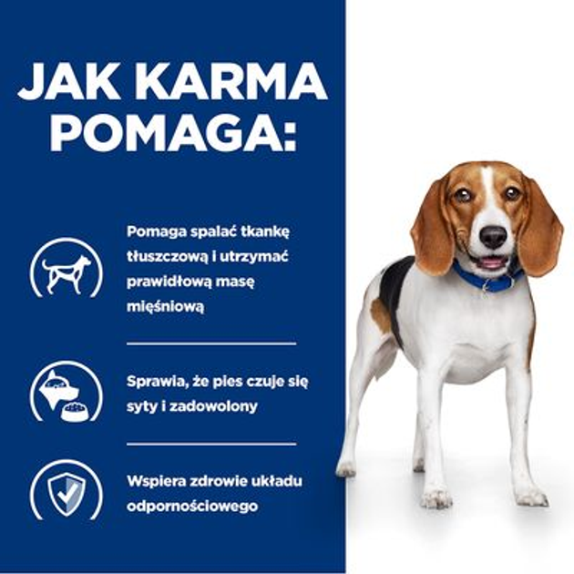 Sucha karma dla psów Hill's Prescription Diet r/d Kurczak 1.5 kg (0052742665306) - obraz 6