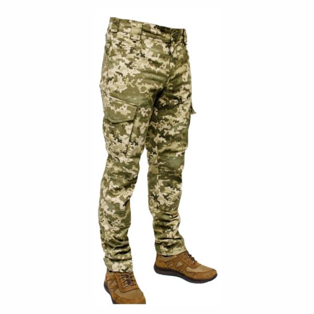 Тактичні штани WinTac Varvar MM14 Urban Tactical Pants Special Fabric 4XL/Short піксель - зображення 2